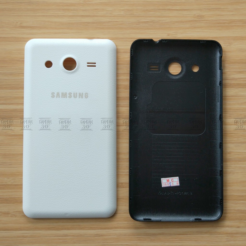 Tutup Belakang Baterai Casing Backdoor Back Door Cover Samsung Galaxy Core 2 G355H Original OEM