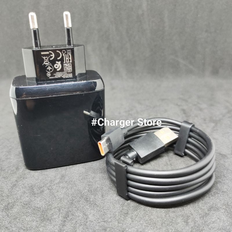 Charger Realme 65W 6.5A Hitam Type C SUPER DART VOOC FAST CHARGING ORIGINAL