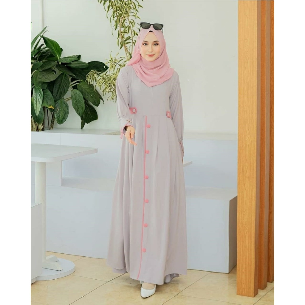 Mazaya Dress  Baju Gamis Wanita  Ootd Hijab  Fashion Muslim  Casual  Maxi  Casual Dress  Dress  Gami
