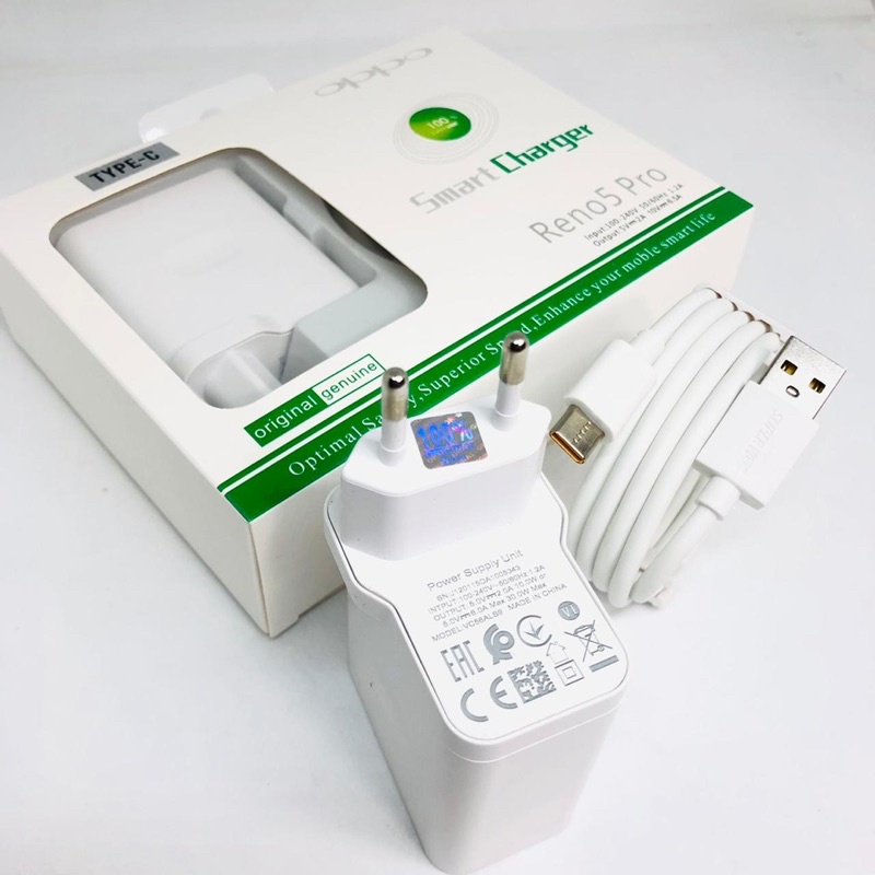 PROMO NEW CHARGER OPPO SUPERVOOC RENO6 PRO RENO 5PRO 3 PRO 5G ORIGINAL QUALITY SMART CHARGER