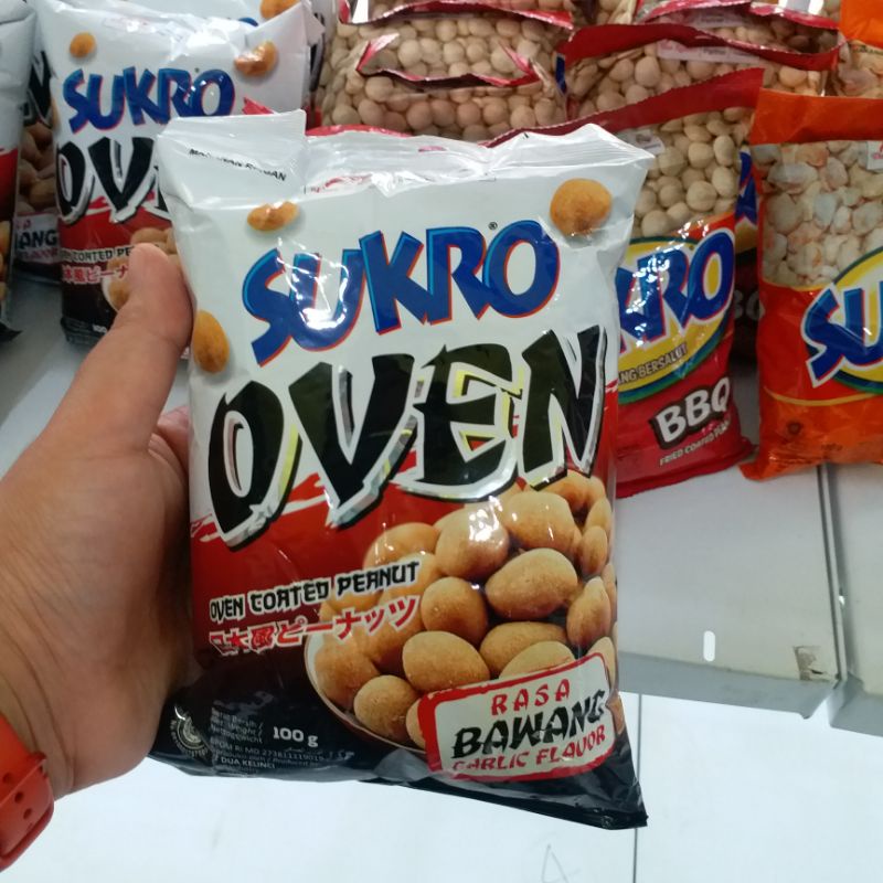 

SUKRO KACANG OVEN RASA BAWANG 100GR