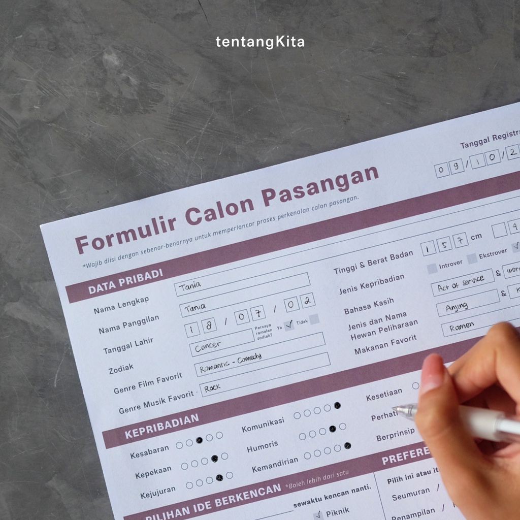 

tentangKita - Formulir Calon Pasangan