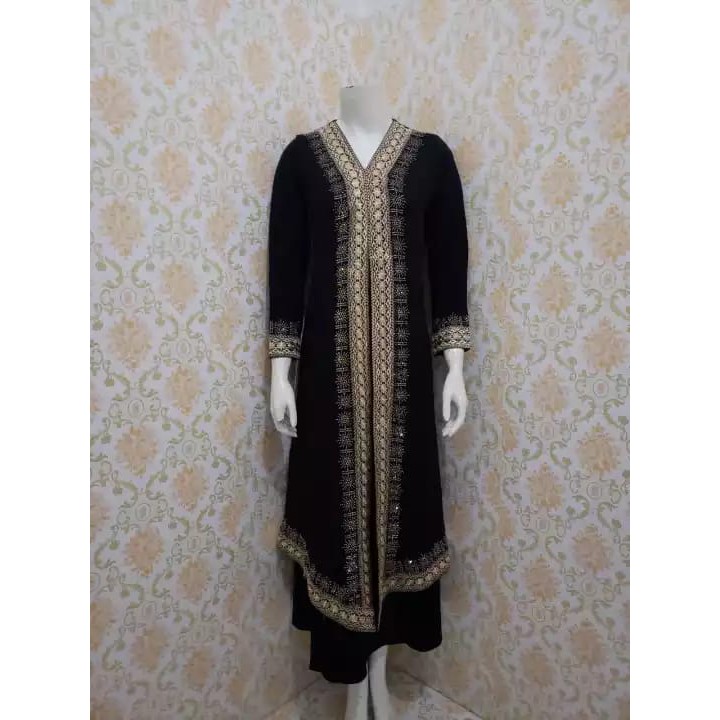 GAMIS ABAYA TURKEY MIX. BORDIR