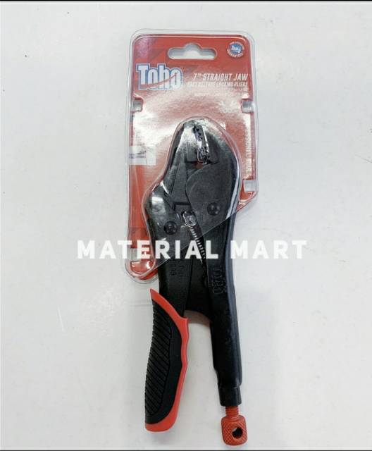 Tang Jepit Buaya TOHO Lurus 7 &quot; | Tang Buaya Straight JAW Bajul ASLI | Material Mart