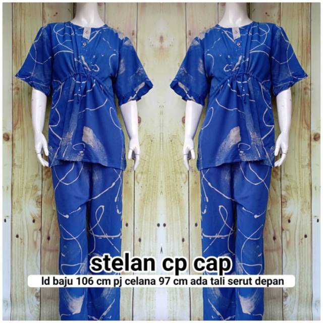 Stelan celana panjang Cap