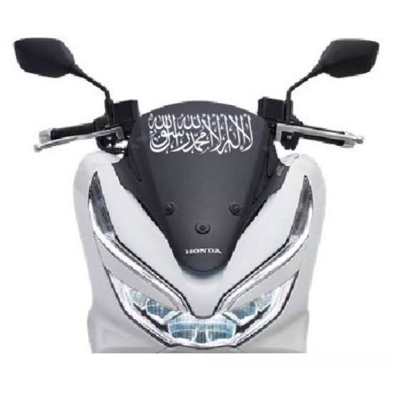 sticker visor motor pcx sticker visor motor pcx terbaru murah