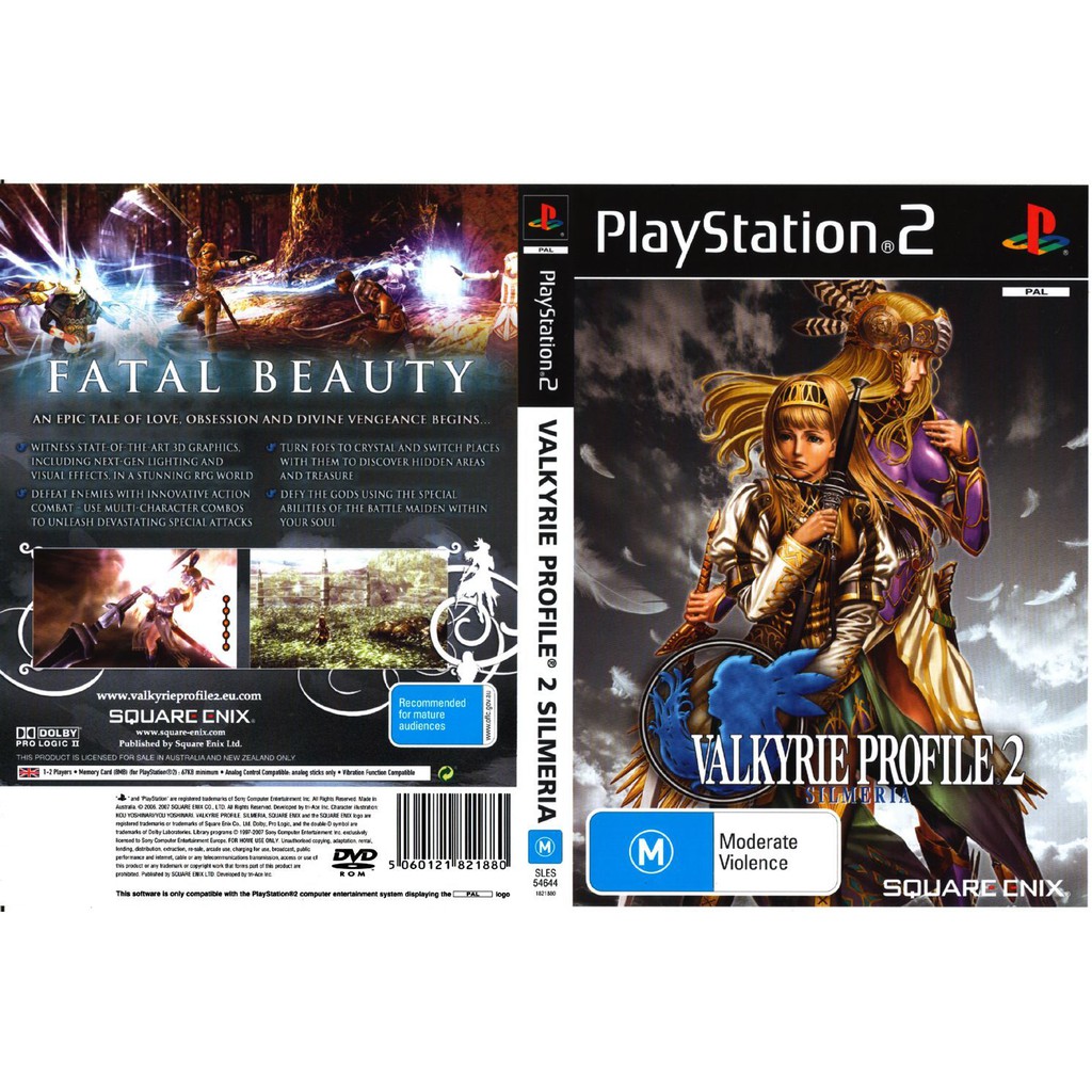 Kaset Ps2 Game Valkyrie Profile 2