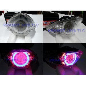 LAMPU REM SATRIA FU MENGGUNAKAN PROJIE  LED Terlaris