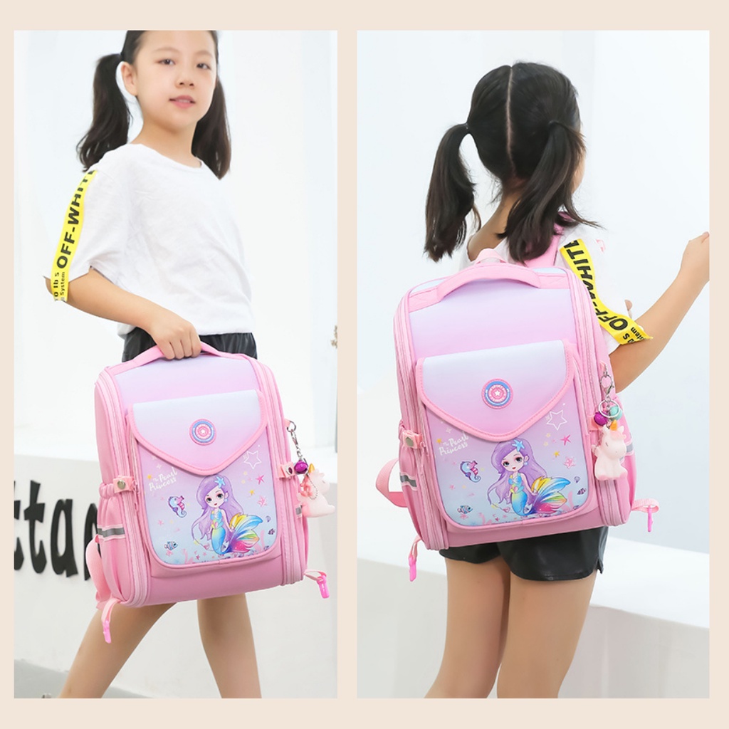 MTOYS] TAS RANSEL ANAK CEWEK MOTIF PUTRI DUYUNNG LUCU UNIK CUTE IMPORT PREMIUM M0182