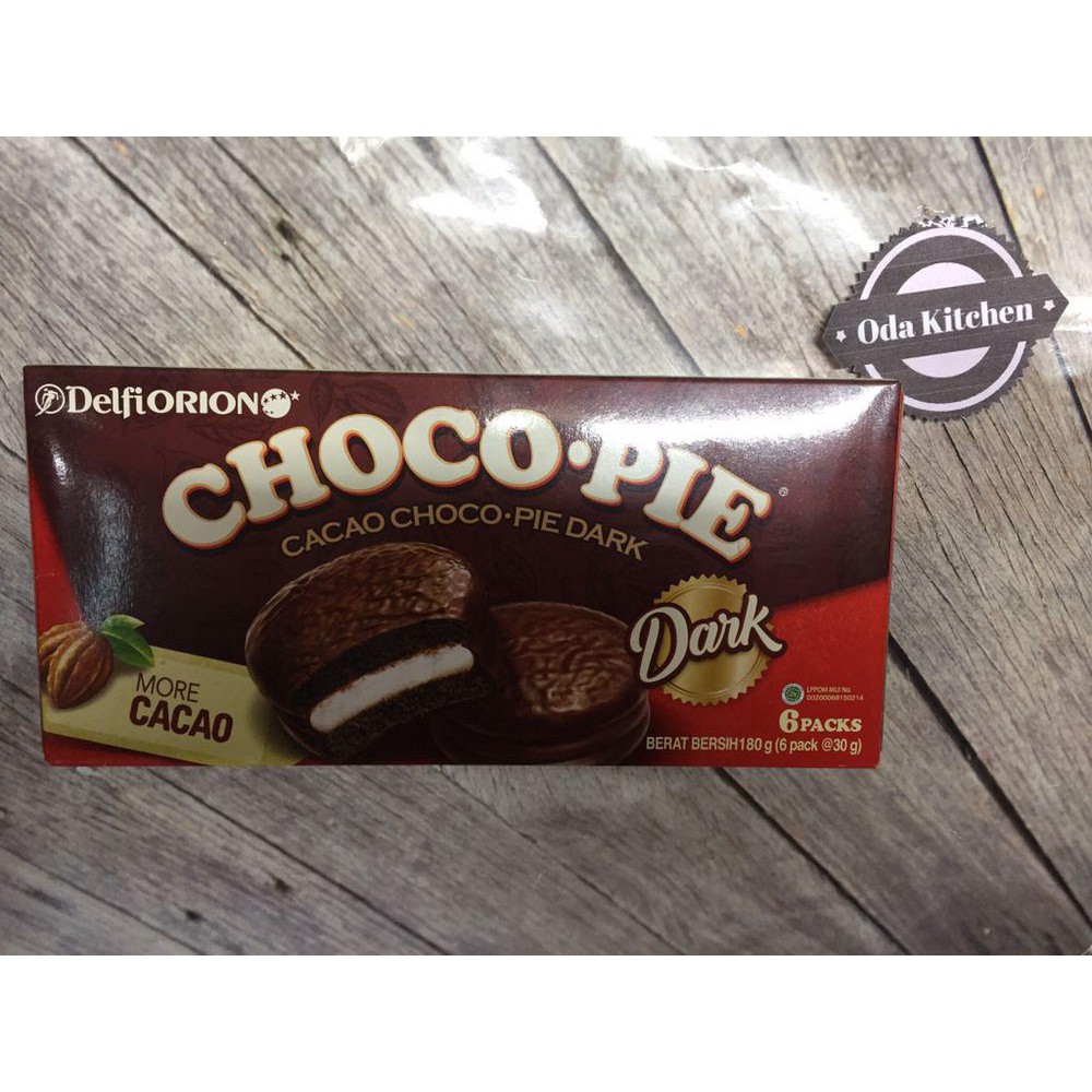 DELFI CHOCO PIE CHOCOPIE ORION DARK 6 PACK 180gr