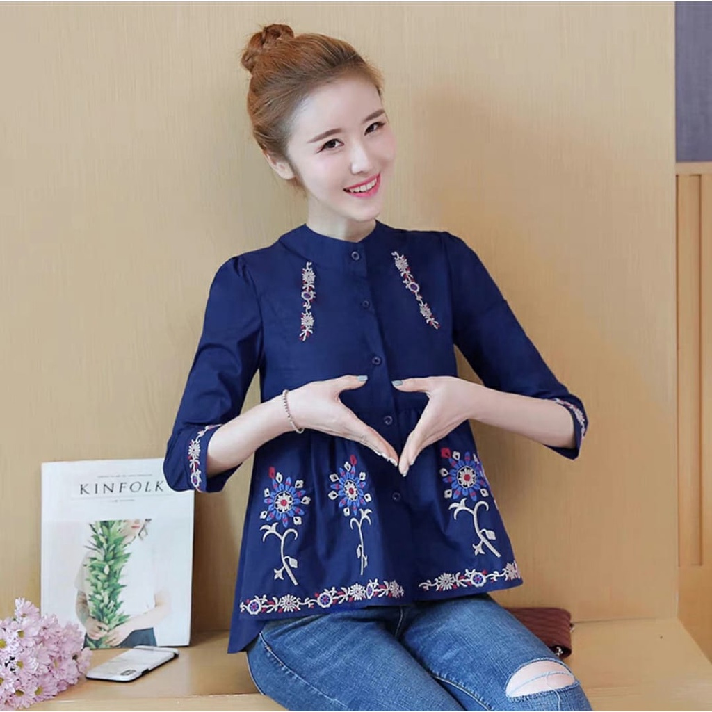 FWG - BLOUSE BELISA TOP / BLUS WANITA KOREA / ATASAN WANITA / BAJU ATASAN WANITA BARU / BLOUSE