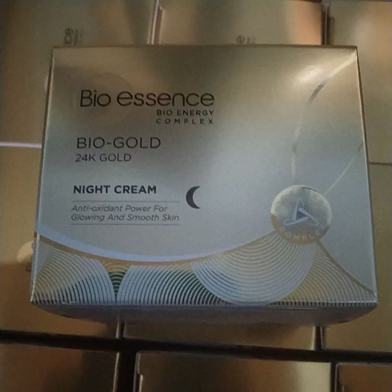 Bio Essence Bio-Gold Night Cream 40gr / BIO ESSENCE 24K BIO-GOLD NIGHT CREAM 40g