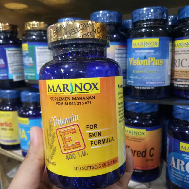 MARINOX VITAMIN E 400IU ISI 100 SOFGELS
