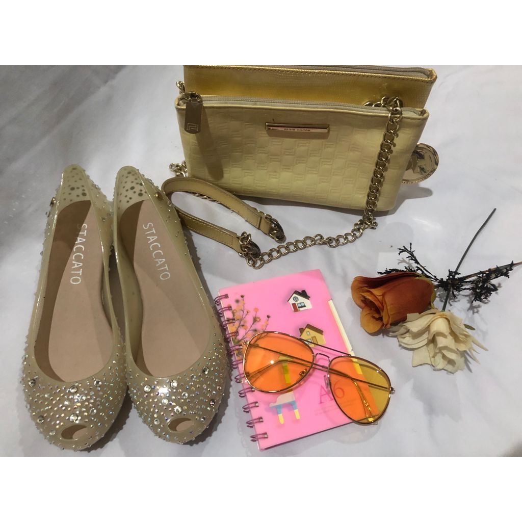 TAS TANGAN KECIL PARIS HILTON ORIGINAL PRELOVED