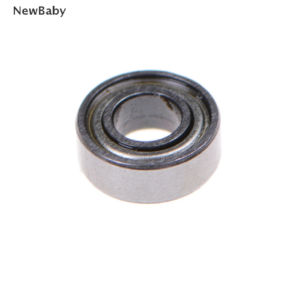 Newbaby 10pcs MR115ZZ Miniatur Bearing Segel Karet Bahan Metal Ukuran 5x11 x 4mm