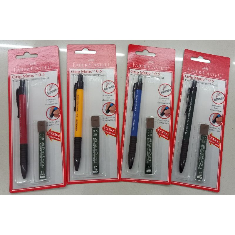 

faber castell pensil mekanik mechanical pencil 0.5+ refill