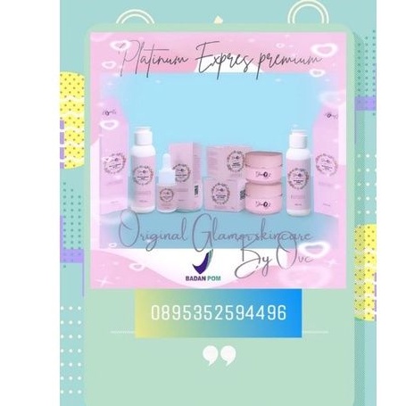 GLAMOR SKINCARE 100℅ BPOM