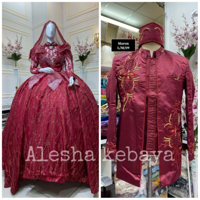 GAUN PENGANTIN COUPLE  TERBARU/WEDDING DRES