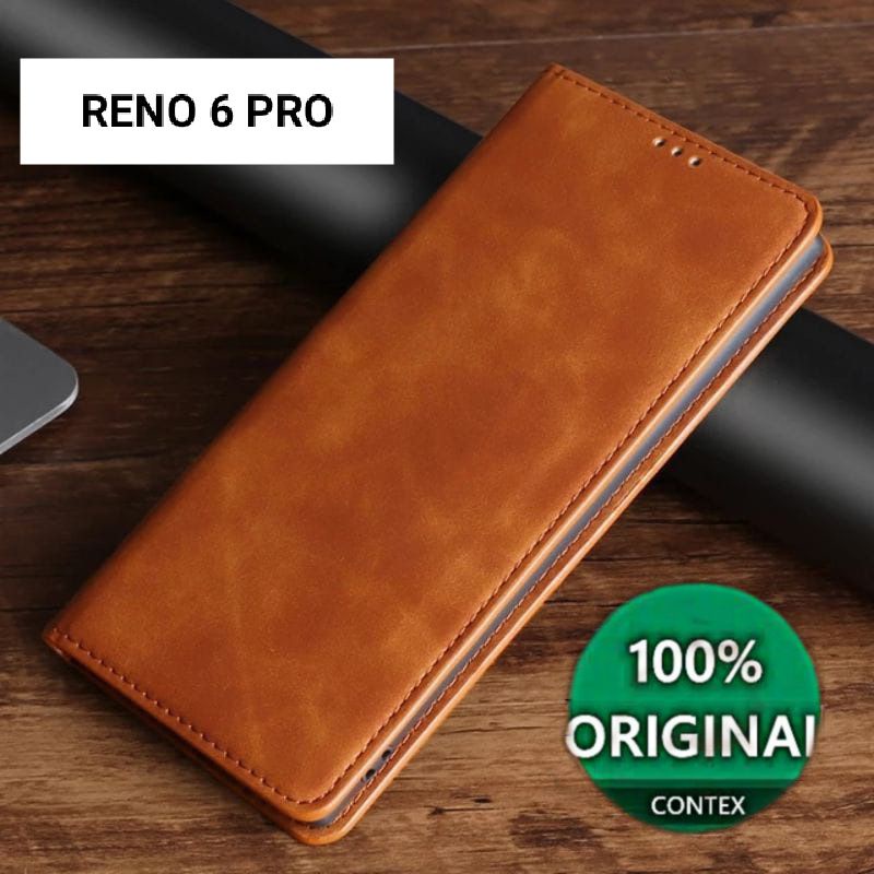 Case Oppo Reno 6 Pro Flip cover sarung hp kulit