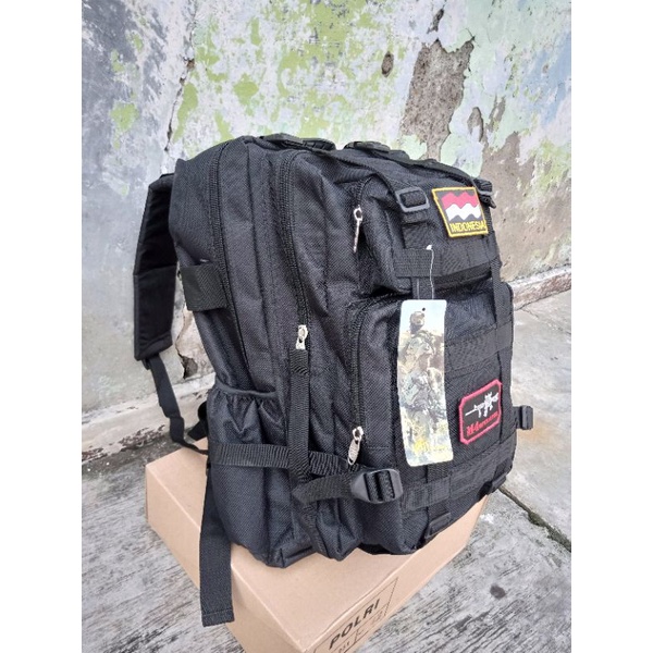 Ransel hitam brimob MP