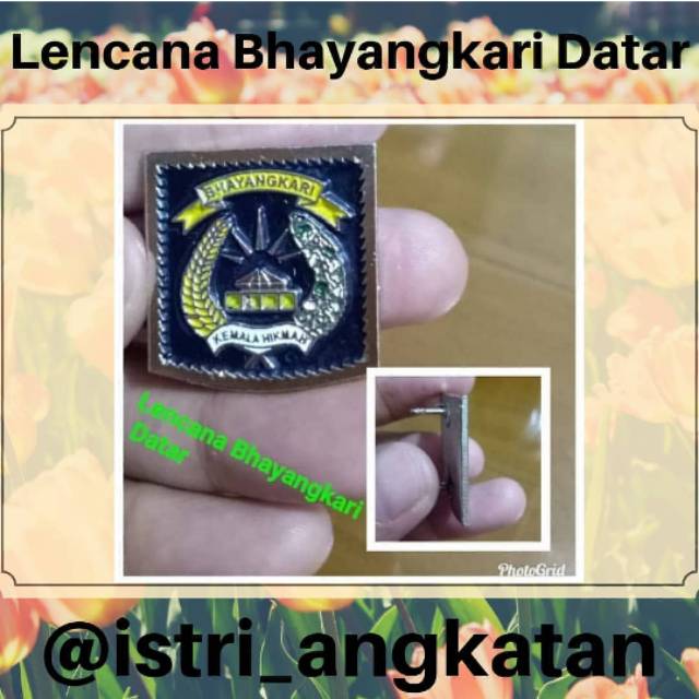 Lencana Bhayangkari Datar