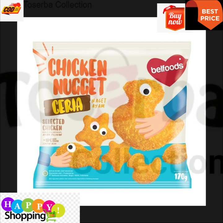 

Toserba Collection Murah Belfoods ceria nugget 170 gram Bandung - Cimahi
