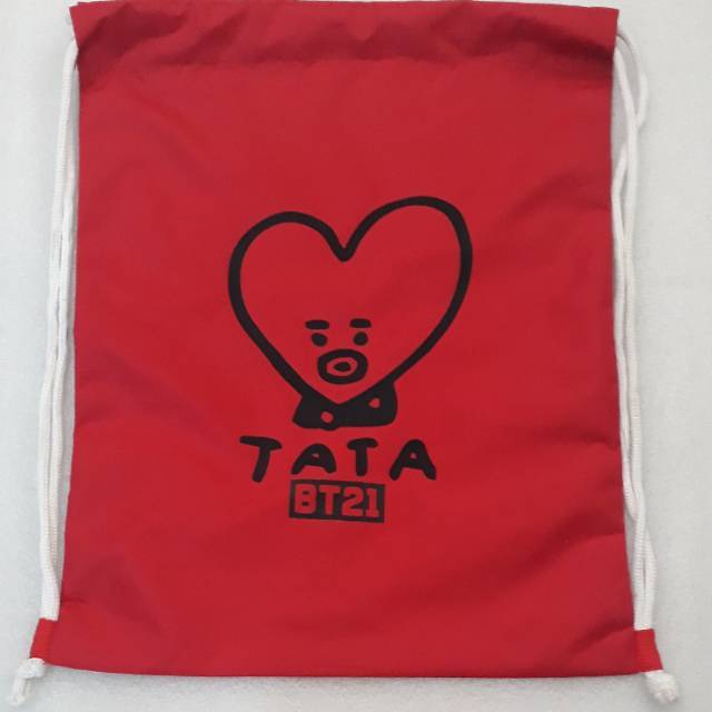 aLghifshop Tas Serut BT21 Karakter Tata