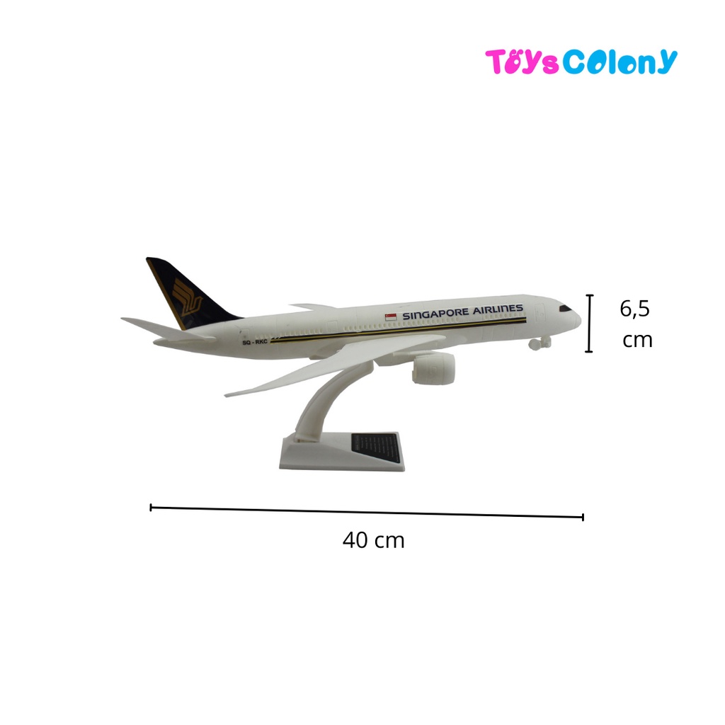 PESAWAT BOEING KLM , EMIRATES , SINGAPORE AIRLINES , SAUDI ARABIAN