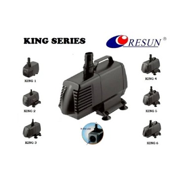 RESUN KING-3 Pompa Air Celup Aquarium Kolam Hidroponik King3 Akuarium