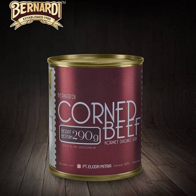 

BERNARDI CORNED BEEF 290/ KORNET DAGING SAPI