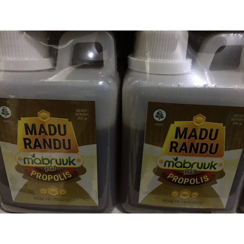 

madu randu pro polis Kemesan 500grm mambbruk