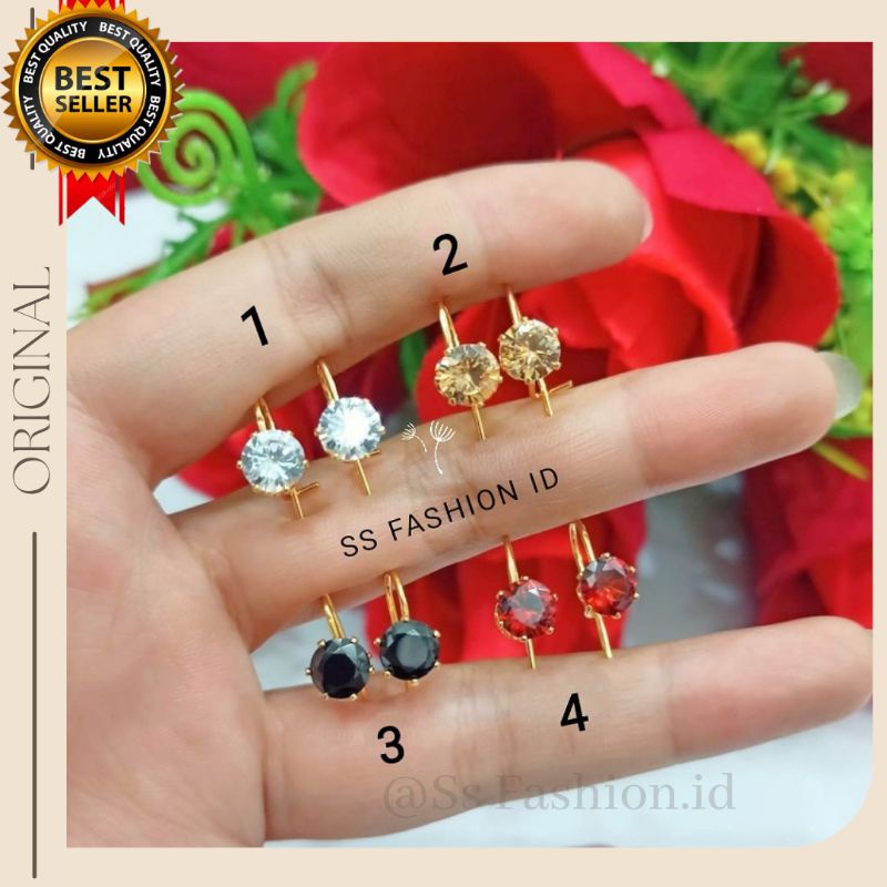 Anting Desi pertama anti karat anti luntur