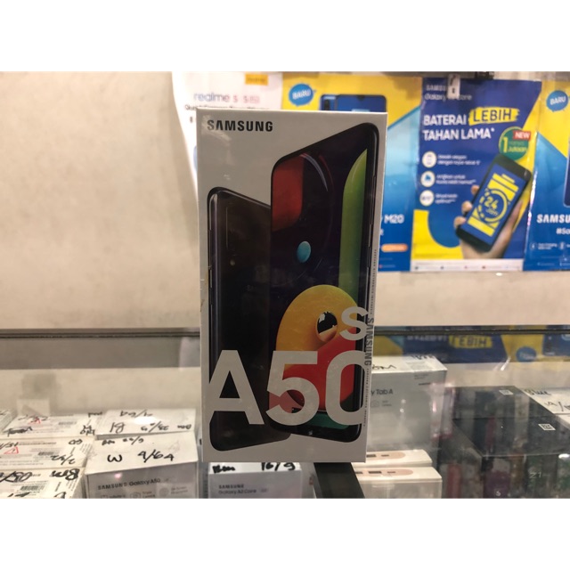 SAMSUNG A50s 6/128 GARANSI RESMI NFC