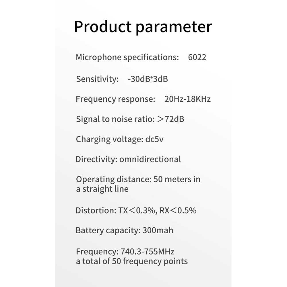 IDN TECH - TNVI Mikrofon Lavalier Wireless Lapel Microphone System - V3