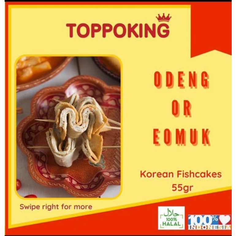 ODENG / EOMUK / ODEN HALAL / TOPPOKI / TOPOKKI / TOPPOKING / MAKANAN INSTAN