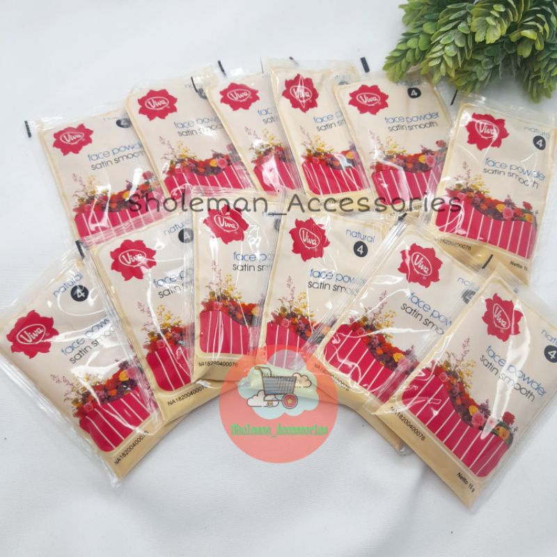 Variasi Bedak Viva SAK NOMOR 4 NATURAL SUPER MINI PER PCS