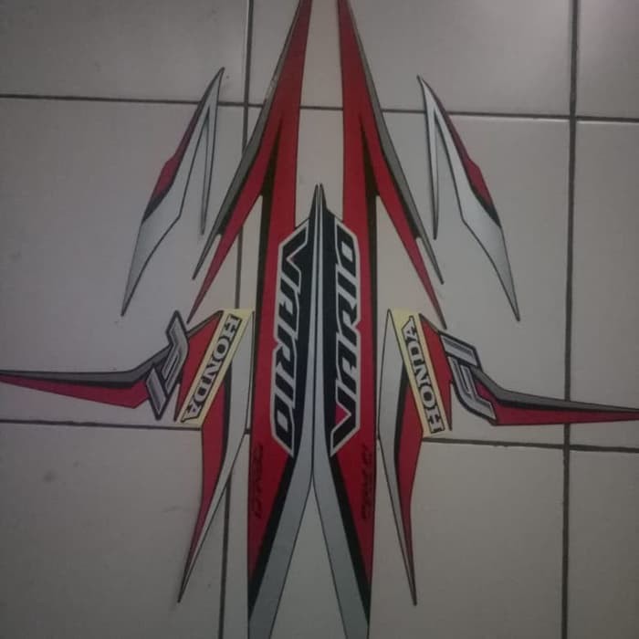 Jual stiker striping Honda Vario 2016 hitam | Shopee Indonesia