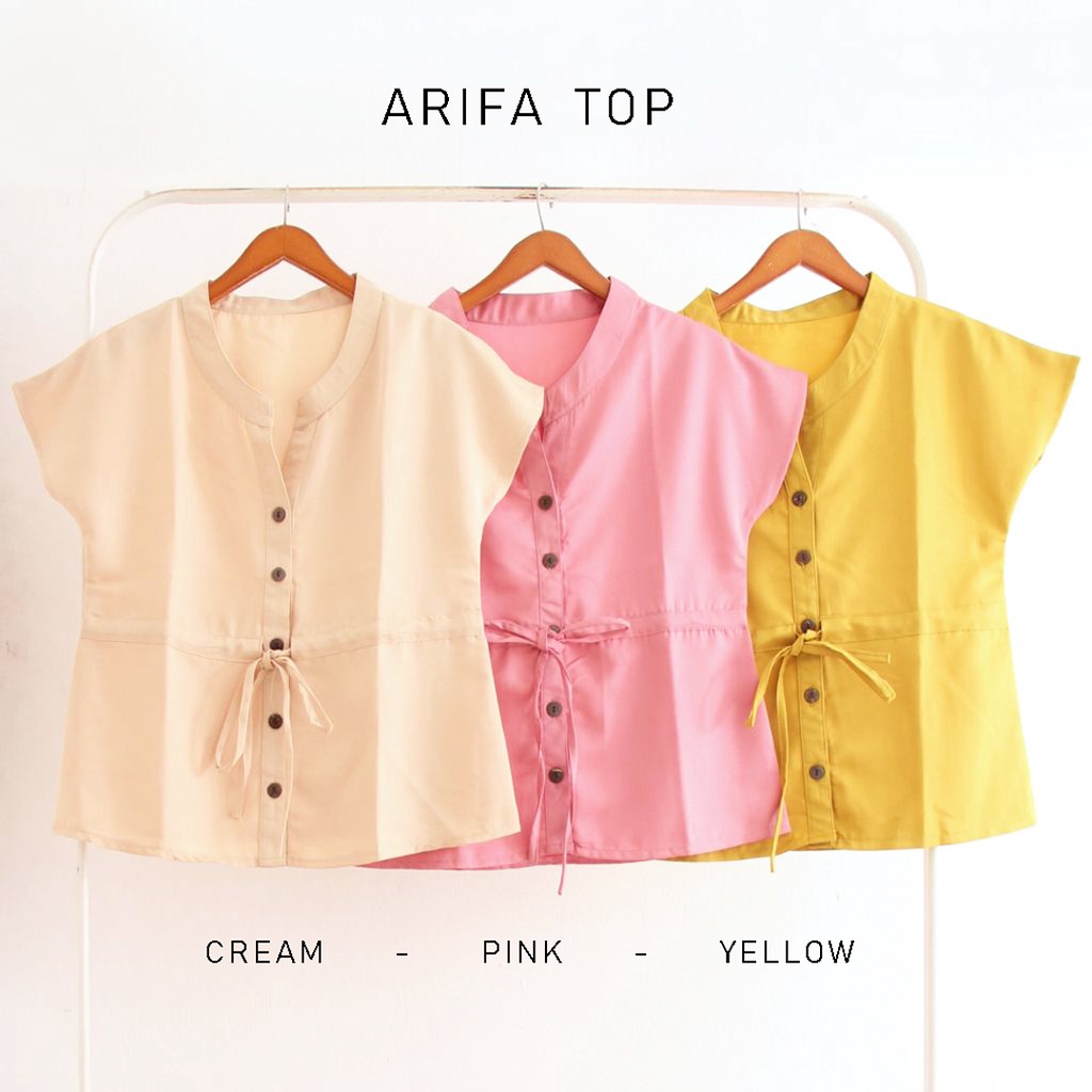 ARIFA TOP - Atasan Wanita Blouse Wanita