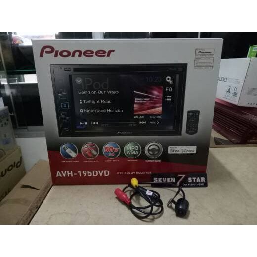 TERGREGET  Pioneer avh 195 dvd / double din Avh195 bonus camera mundur kamera LK79