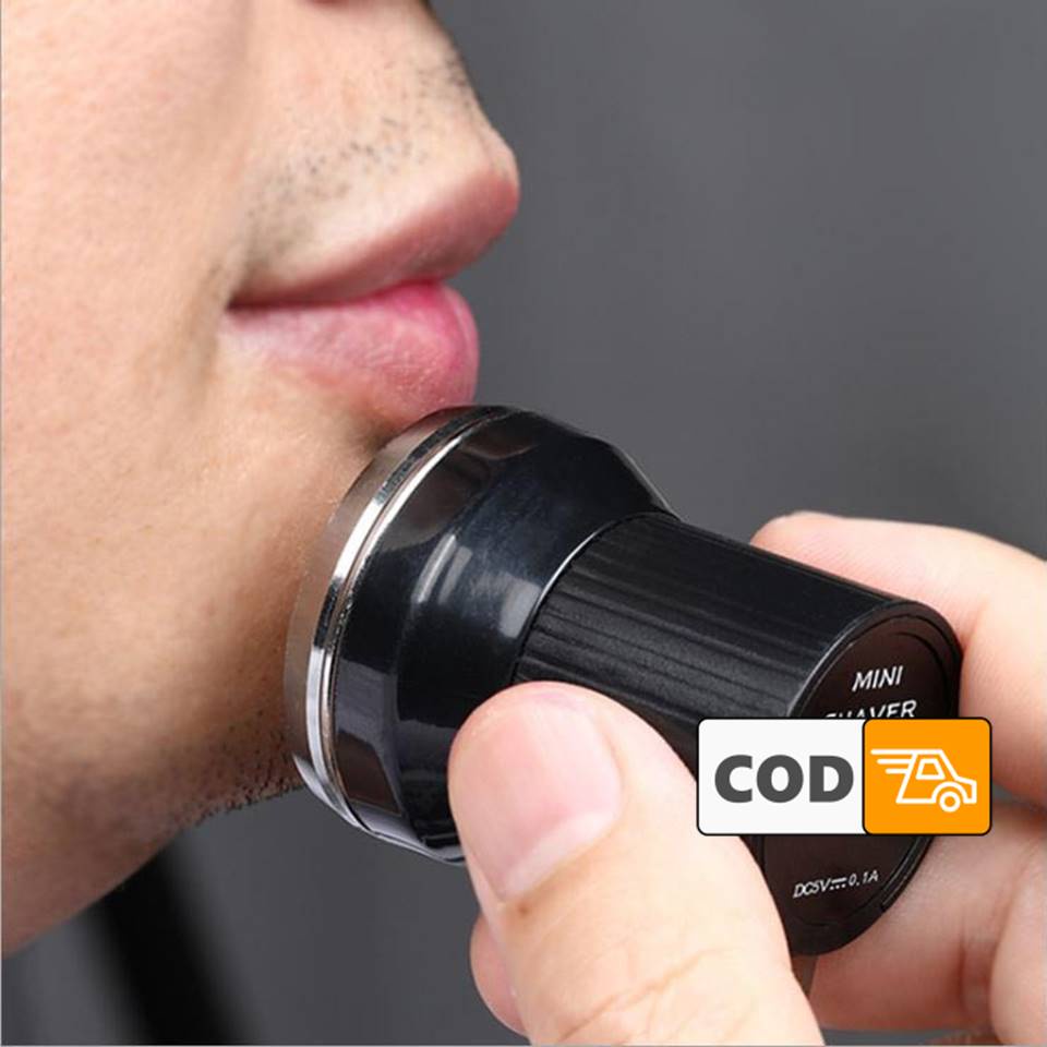 【COD+Dalam stok+Pengiriman Cepat】ALAT CUKUR BULU JENGGOT KUMIS PROTABLE MICRO USB MINI SHAVER