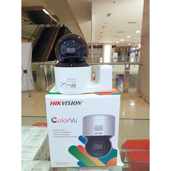 HIKVISION MINI PTZ COLORVU 4MP DS-2DE3A400BW-DE / Build Mic