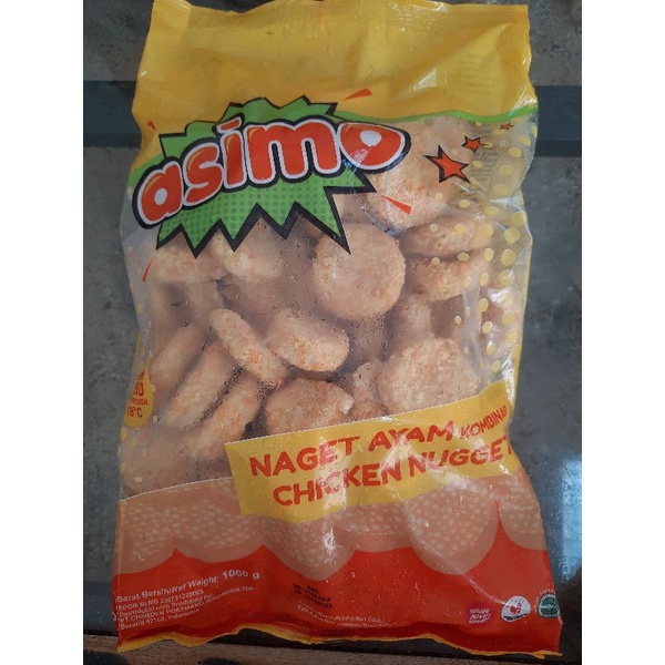 

Nugget ayam Asimo eceran per 1 pcs
