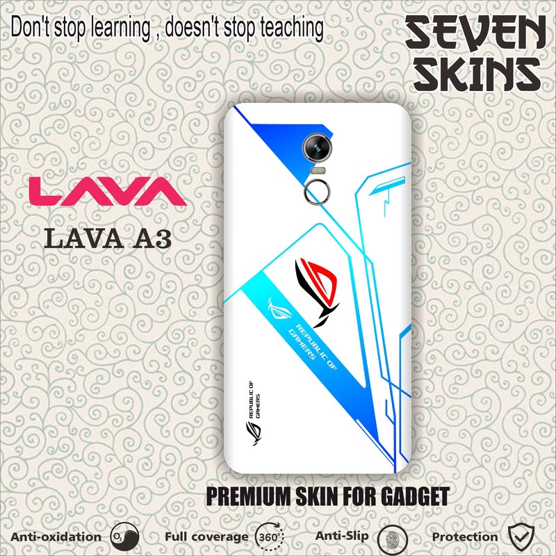 SKIN HANDPHONE LAVA A3 ROG1