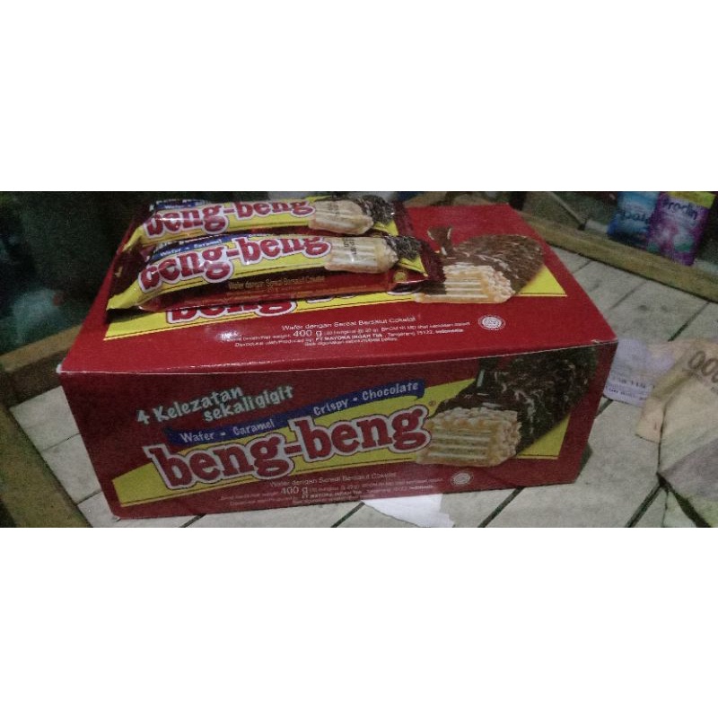 

Beng beng wafer caramel 400 g (20 bungkus @20 gr)