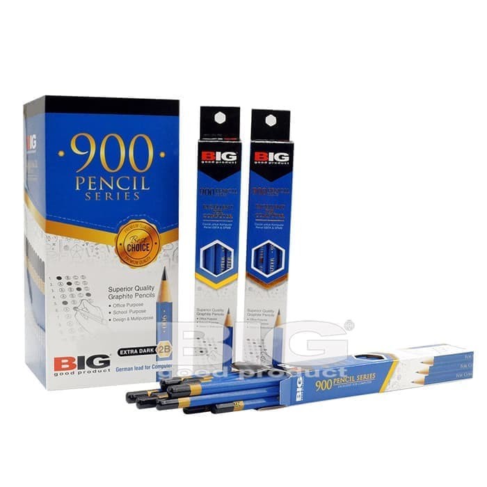 

PENSIL / PENSIL 900 2B BIRU BIG / PCS