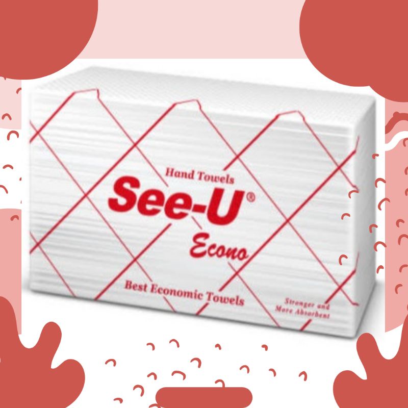 Tissue See-U tisu SeeU Hand Towel Multifold 150 sheet. See U