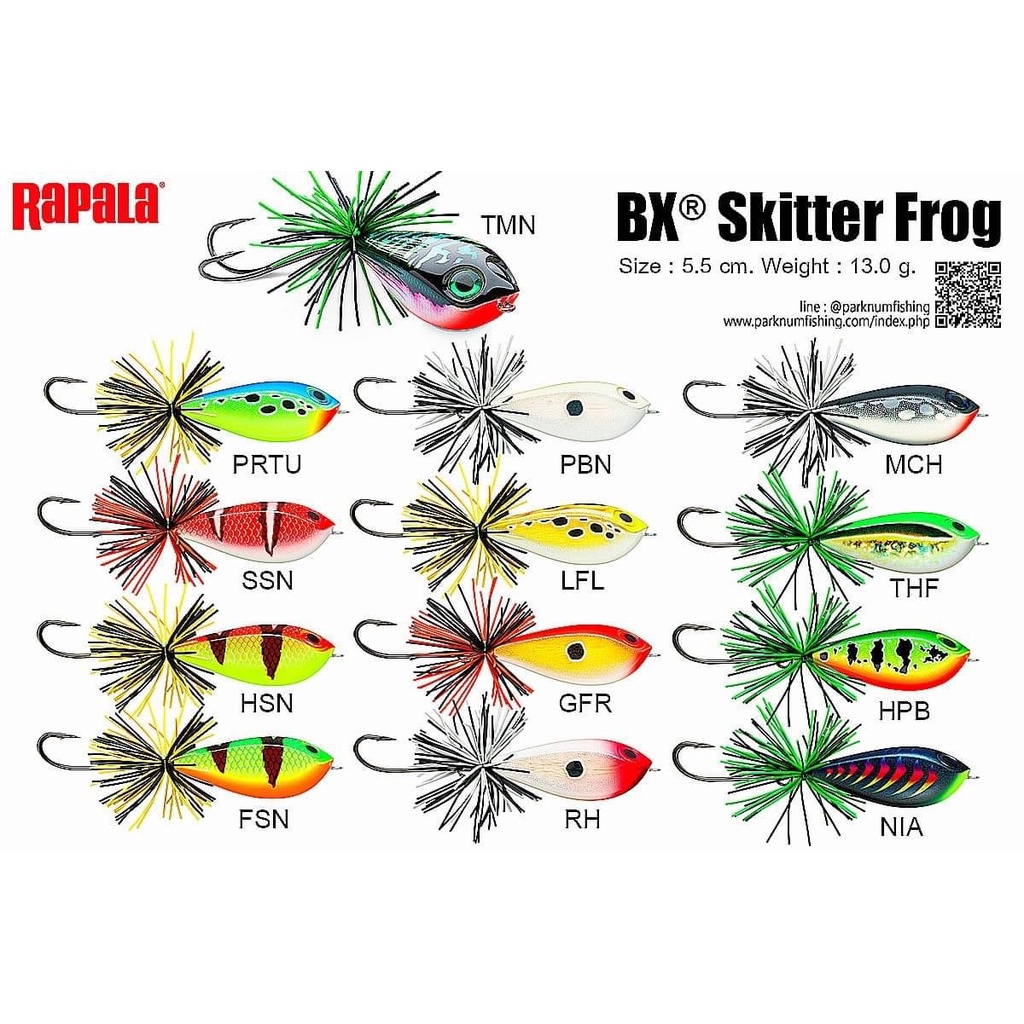 Rapala BX Skitter Frog / jump frog Rapala