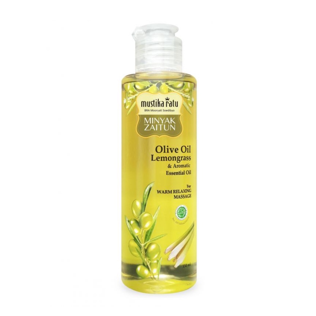 Mustika Ratu Olive Lemongrass & Aromatic Essential Oil 150ml