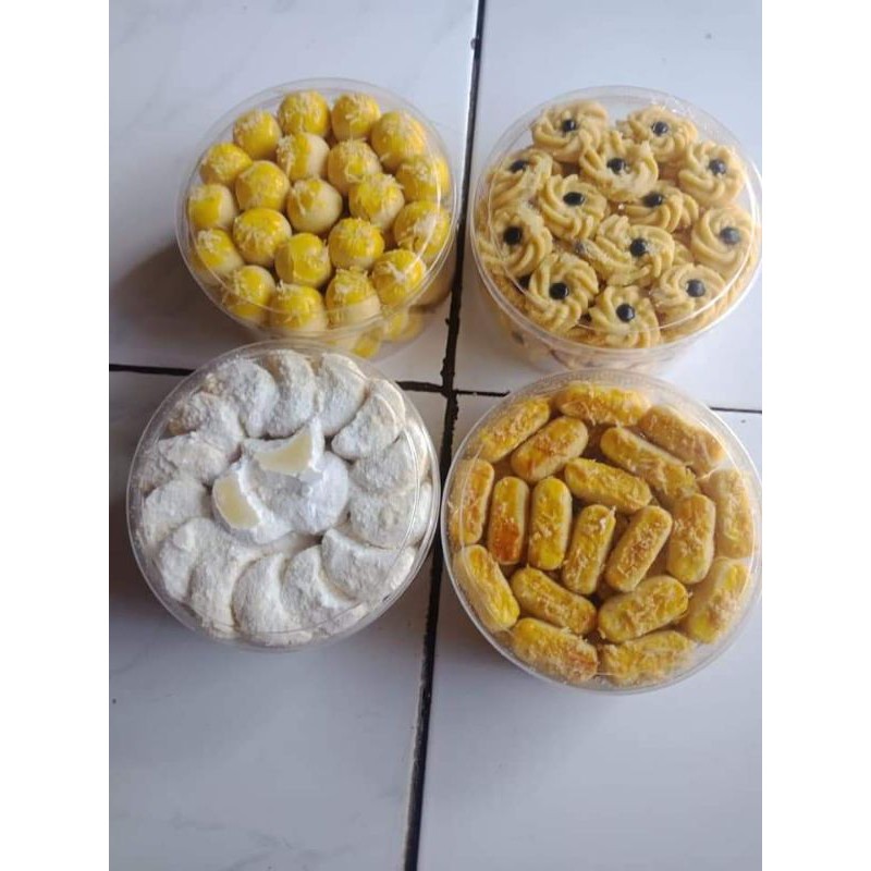 

Hot Promo ! Kue Lebaran Nastar Kastangel Putri Salju. ukuran 250 500 gram