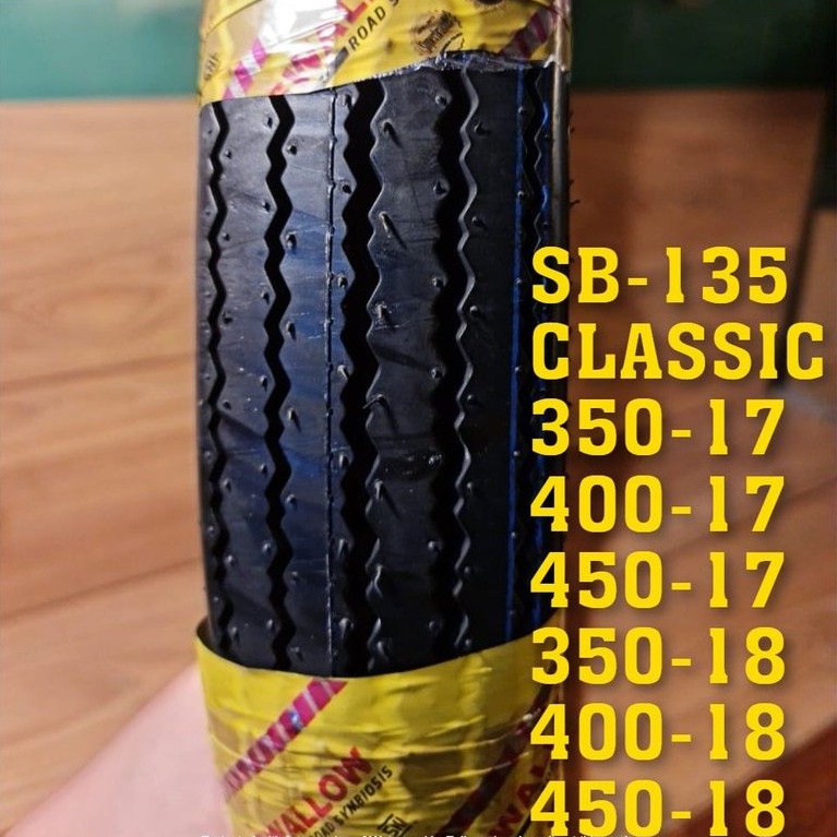 (SWALLOW) BAN LUAR CLASSIC SB135 350/400/450 -17 DAN 350/400/450-18 TUBE TYPE